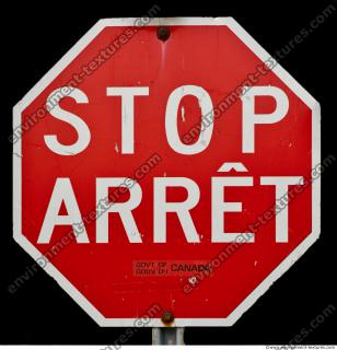 free photo texture of stop traffic sign